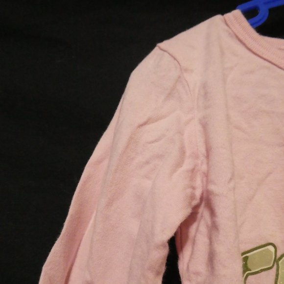 GENERATIONS | size 4 | Pink Out Of Control Print / Design Long Sleeve Top | GUC - Picture 3 of 16
